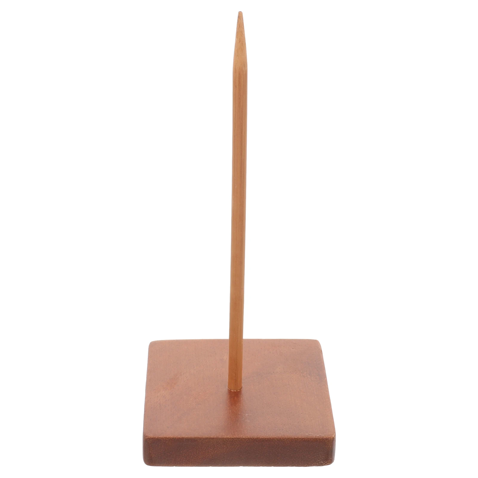 Walnut Ticket Insert Restaurant Holder Receipt Organizer Long Spike Stick Folder Memo Menu Spike Practical