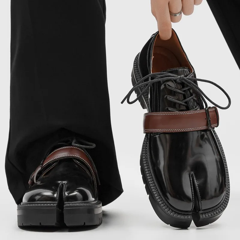 Luxury Men's Leather Casual Shoes Fashion Comfortable Derby Shoes Designer Business Dress Shoes for Men Hot Selling Sneakers New