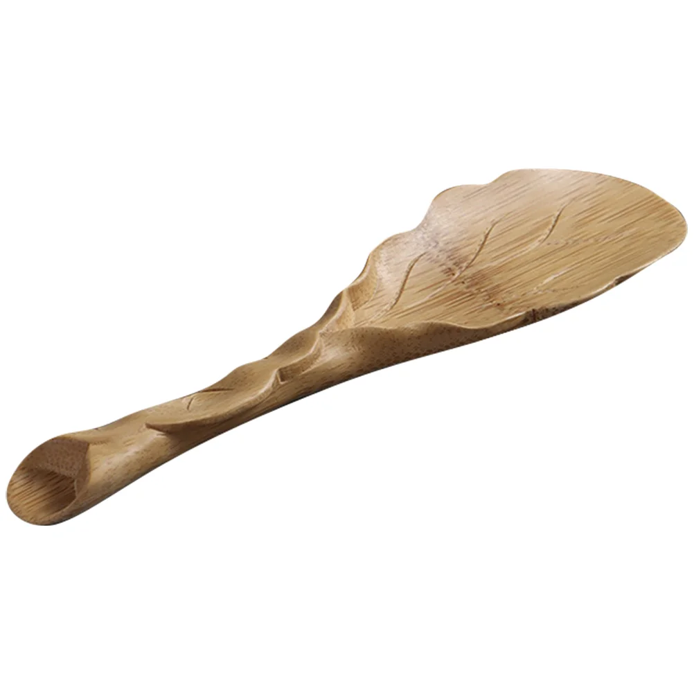 

Tea Spoon Coffee Bamboo Teaspoon Carved Scoop for Teaware Accessories House Practical Teaspoons