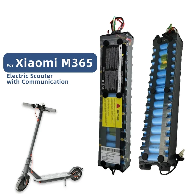 4 Ports 18650 Battery Pack for Xiaomi M365 Electric Scooter with Communication 36V 7800mAh NE1003-H Cell Built-in BMS Protection