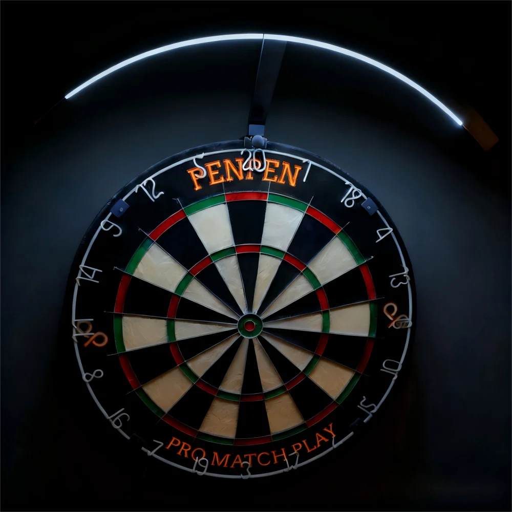 wedarter-eclairage-de-jeu-de-flechettes-professionnel-systeme-d'eclairage-de-jeu-de-flechettes-lumiere-de-jeu-de-flechettes-a-90-degres