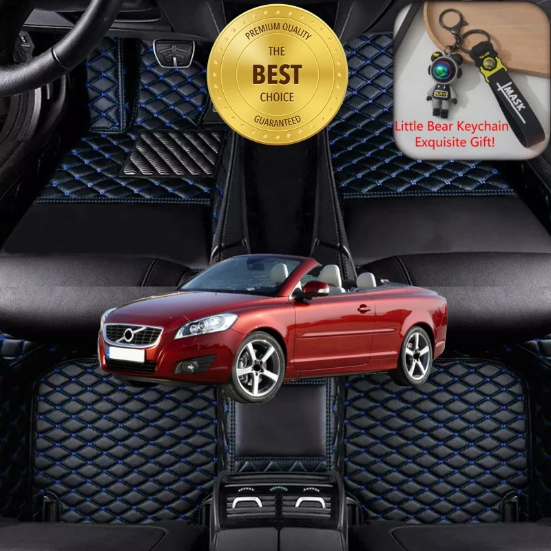 

Customized Fit for Volvo C70 2000-2013 Car Floor Mats Car Accessories Tailored Auto Carpet Liner Mats Left/Right-hand Drive