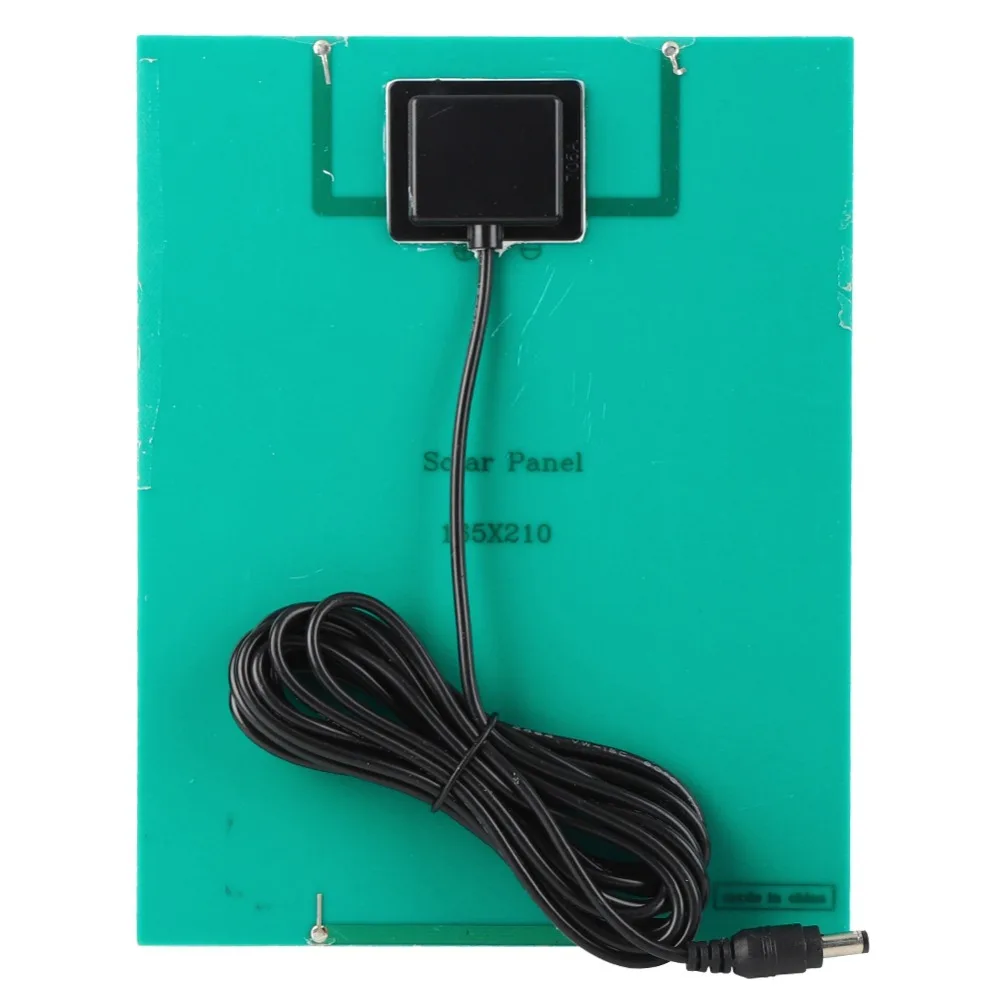

Durable 5.5W 6V Solar Panel High Conversion Rate Portable Solar Charger Polycrystalline Silicon Panel Garden Lights