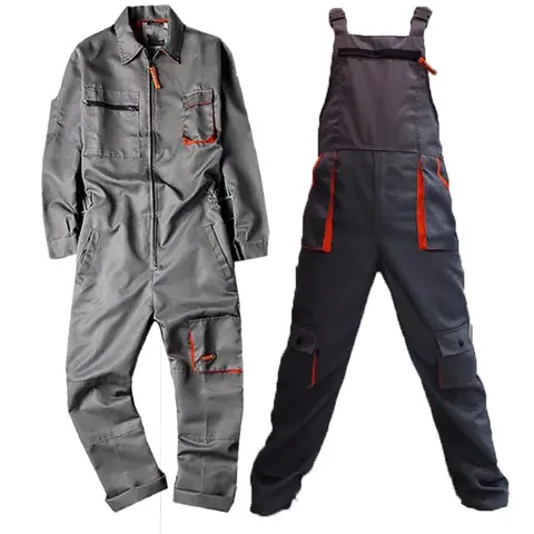2026 Work Overall Uniform Men Women Working Coveralls Welding Suit Car Repair Workshop Mechanic Plus Size Clothes carpentry suit