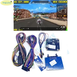 Speed motorcycle game board Children's amusement machine game board F119