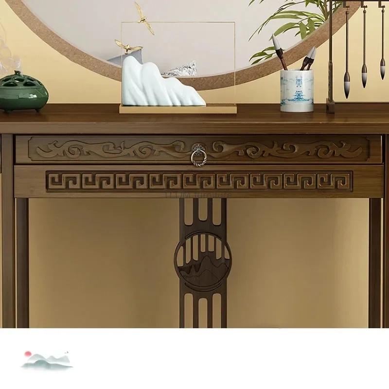 Рисунок 4 - Китайские консольные столы из цельного