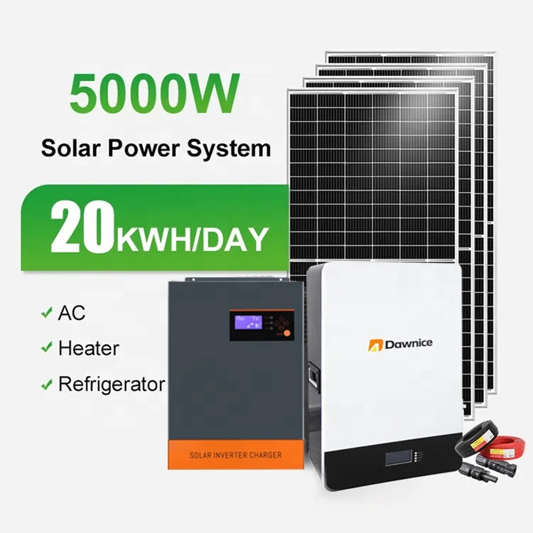 

Dawnice Offgrid Complete 3Kw 5KW 10kw 15KW 20kw 30kw Hybrid Energy Storage Power System Off Grid Solar Panel System Kit For Home