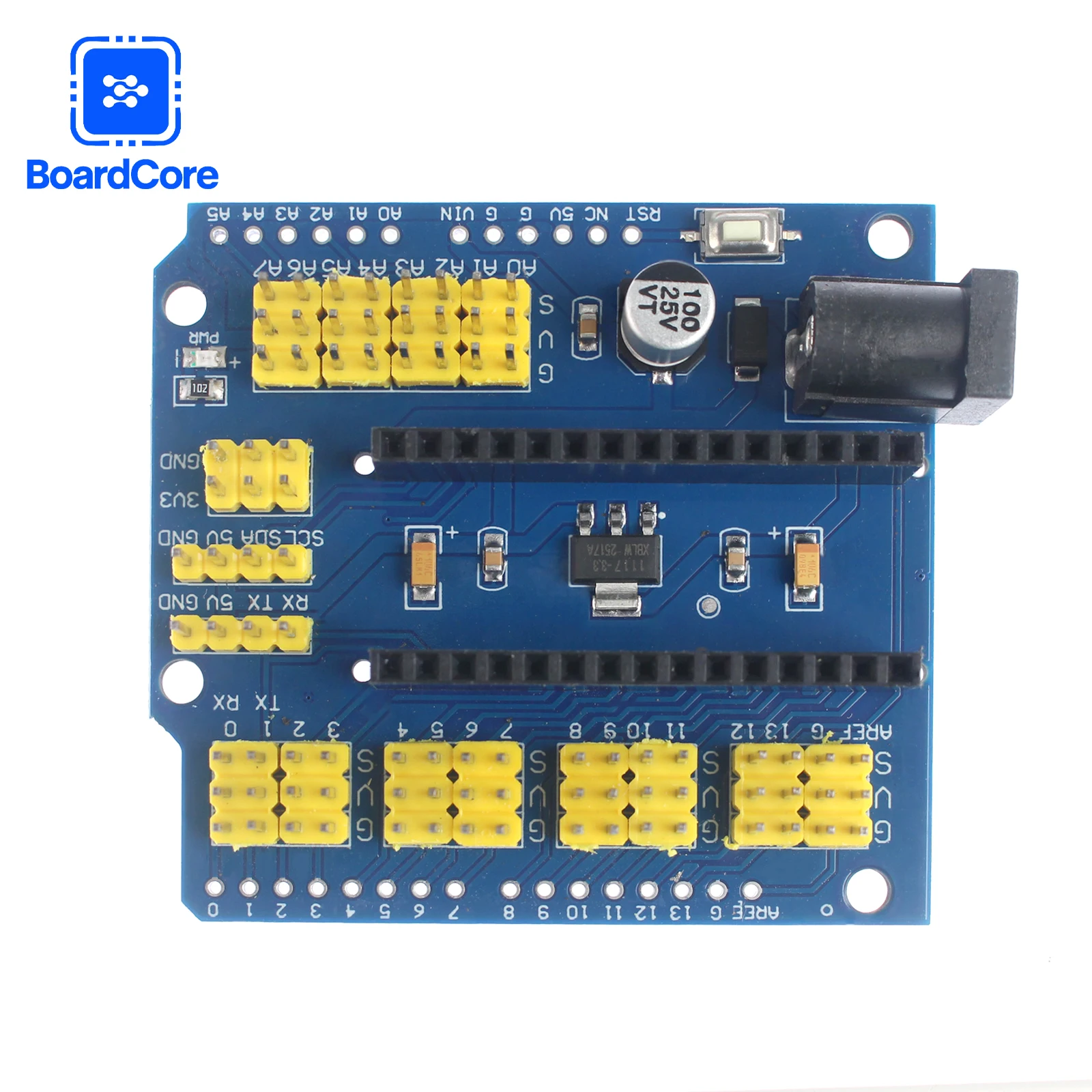 1/3PCS NANO V3.0 Adapter Prototype Shield and UNO R3 Multi-purpose Expansion Board for Arduino Nano 3.0