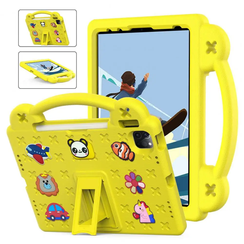 Kids Tablet Case with Handle Eva Foam Protective Case for Fire-hd 10 Cartoon Eva Tablet Protective Case with Handle for Fire-hd