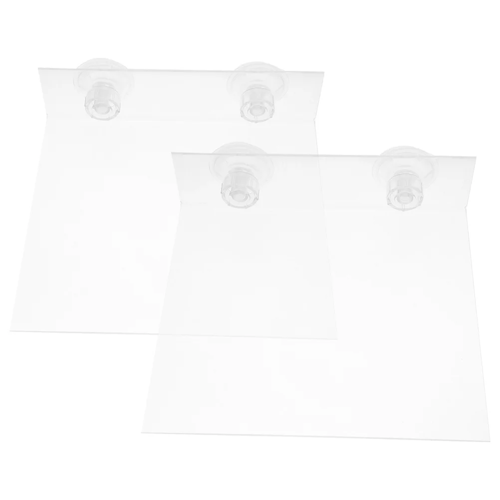 2Pcs Parrot Platform Suction Cup Adjustable Height Portable Perch Window Shower Stand Bird Rack for Cockatoos Parakeets