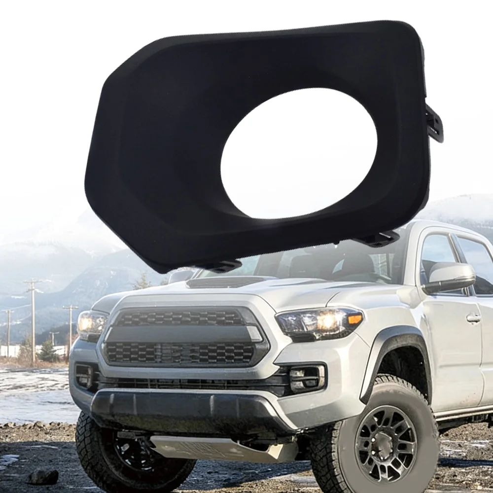 For Toyota Tacoma TRD Pro 2017-2021 Fog Light Cover Lower Bumper Front Left/Right Black Bumper Insert Trim 5212704020 5212804020