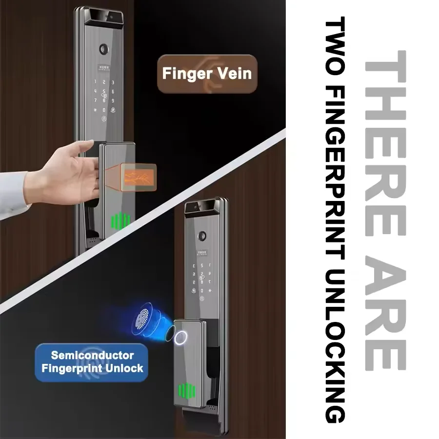 Smartier Tuya Smart Door Lock With Camera Manufacturers Prices Security Biometric Fingerprint Fully Automatic Smart Lock