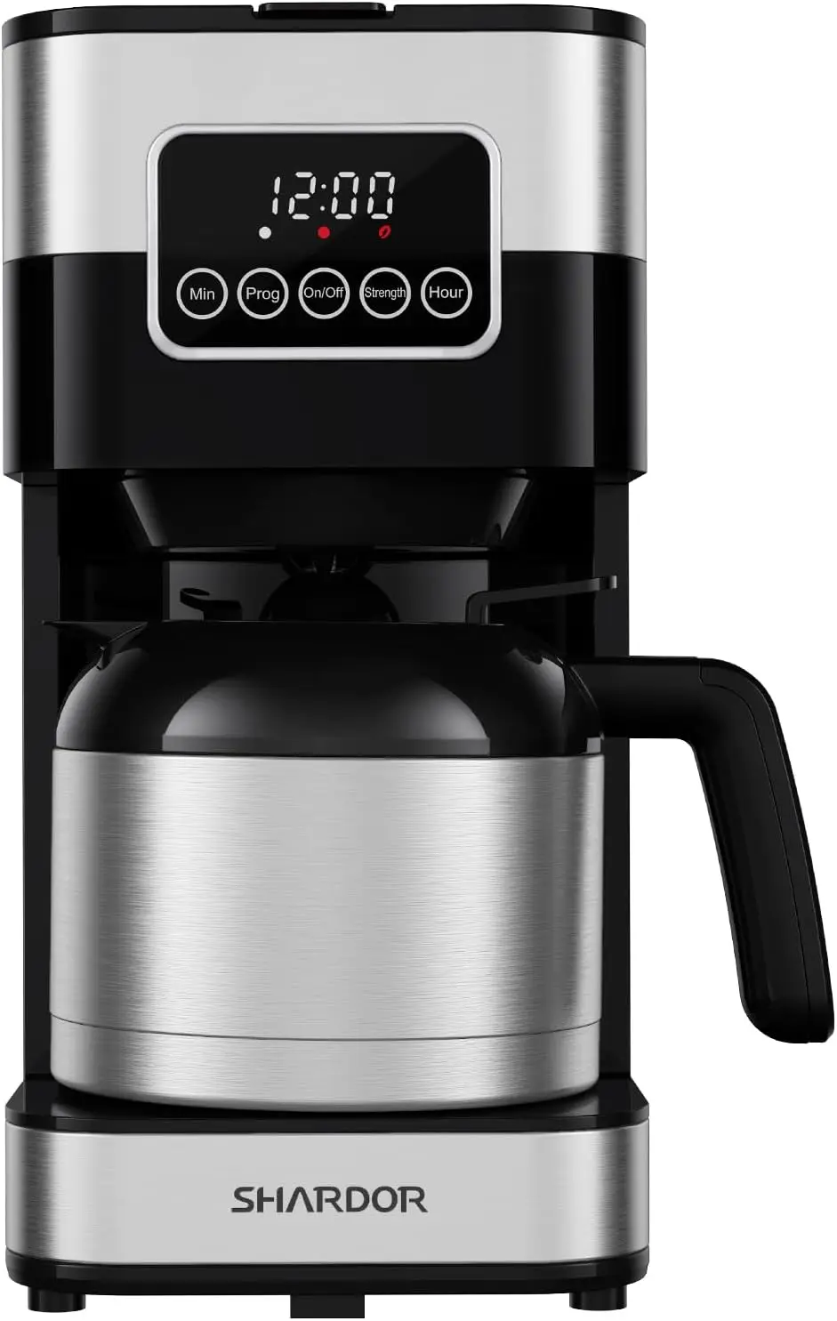 

SHARDOR Coffee Maker Programmable with Thermal Carafe, Touch-Screen Drip Coffee Machine with Timer, 8-Cup Coffee Pot with Pa