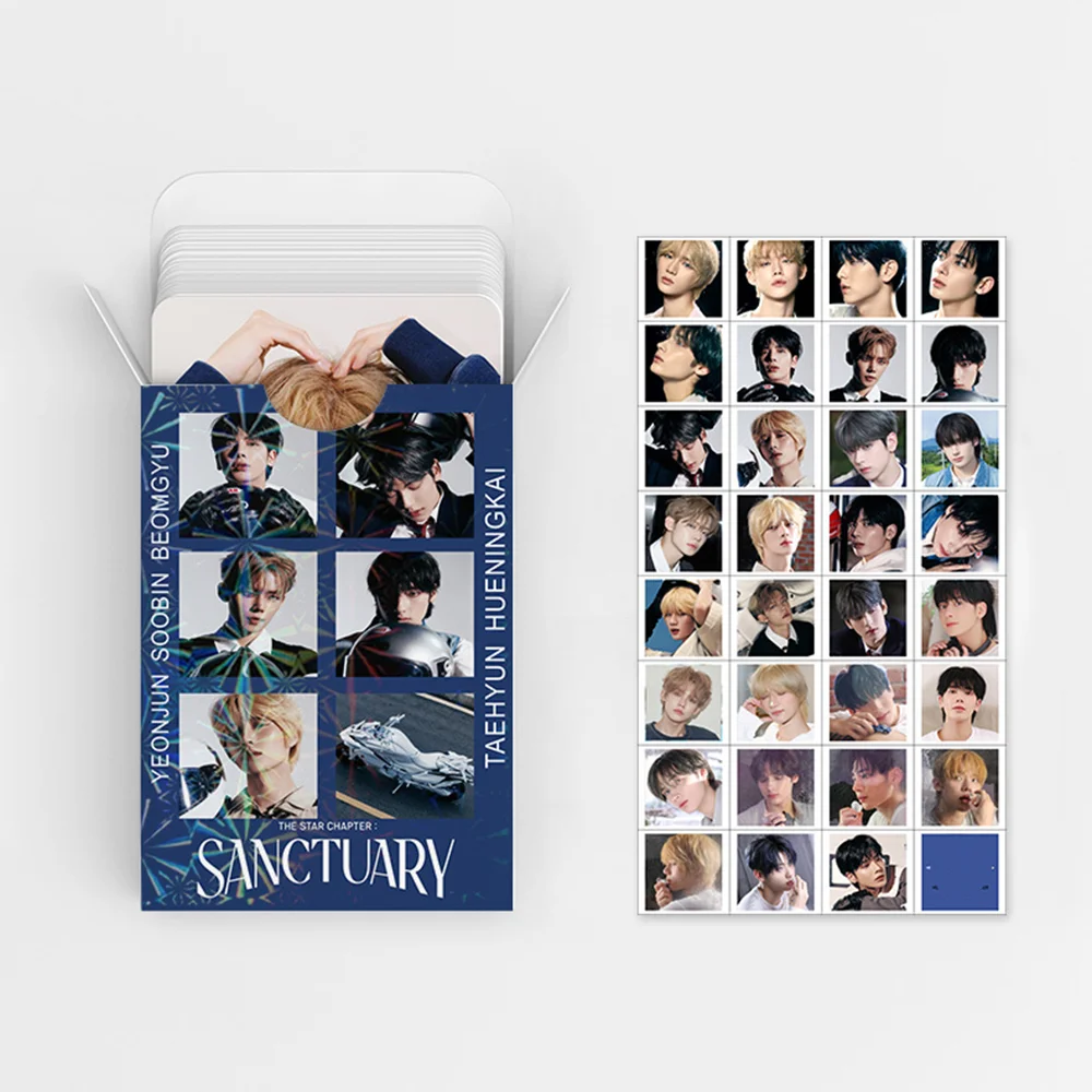 92pcs KPOP The Star Chapter: SANCTUARY Album Photocards Sticker eonJun SooBin TaeHyun Laser LOMO Cards BeomGyu Fans Collections