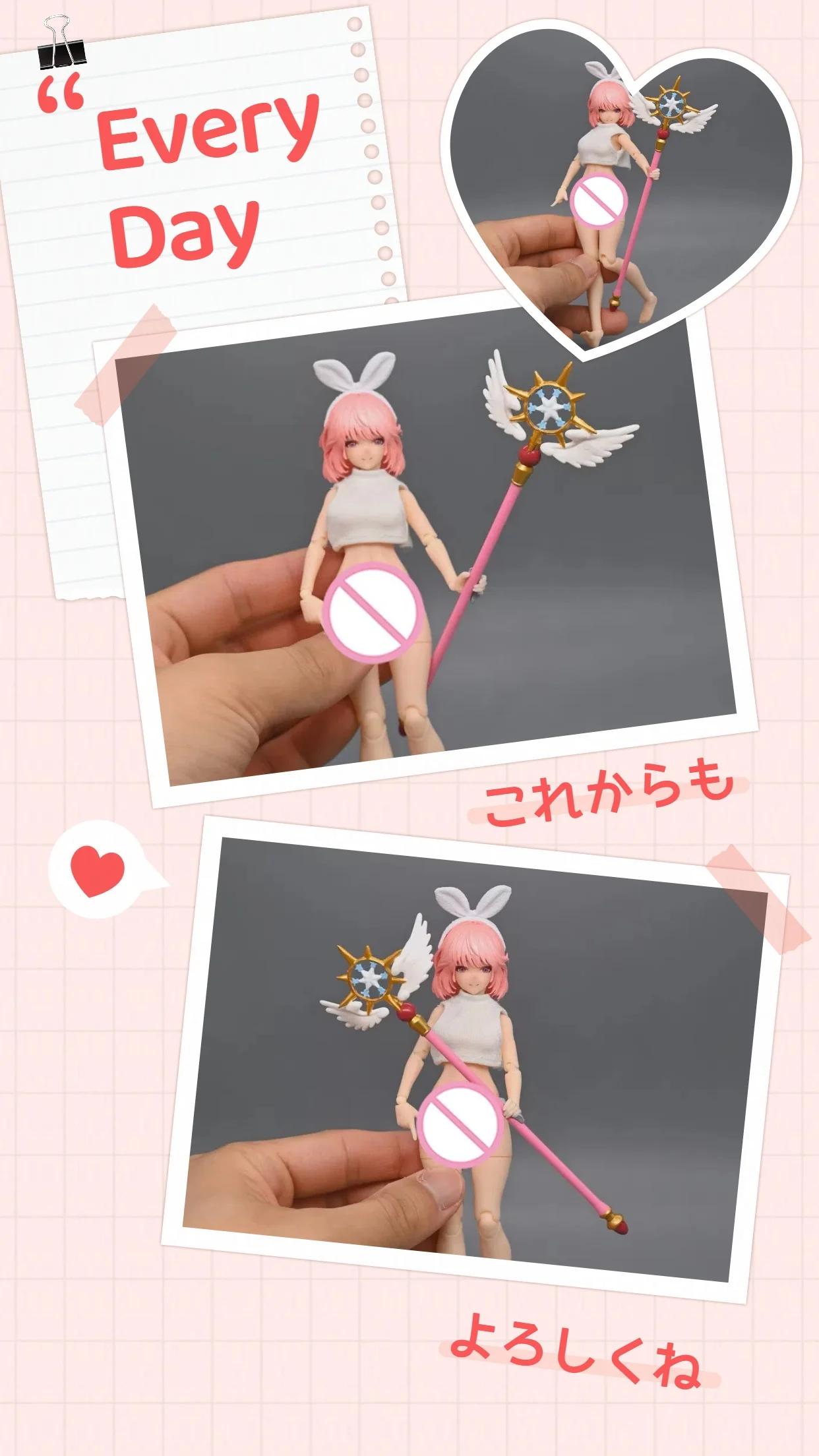 

Pre-sale 1/12 Scale Female Soldier Scene Accessories Magic Wand Young Lady's Magic Scepter For 6''Action Figure Fit Mobile Suit