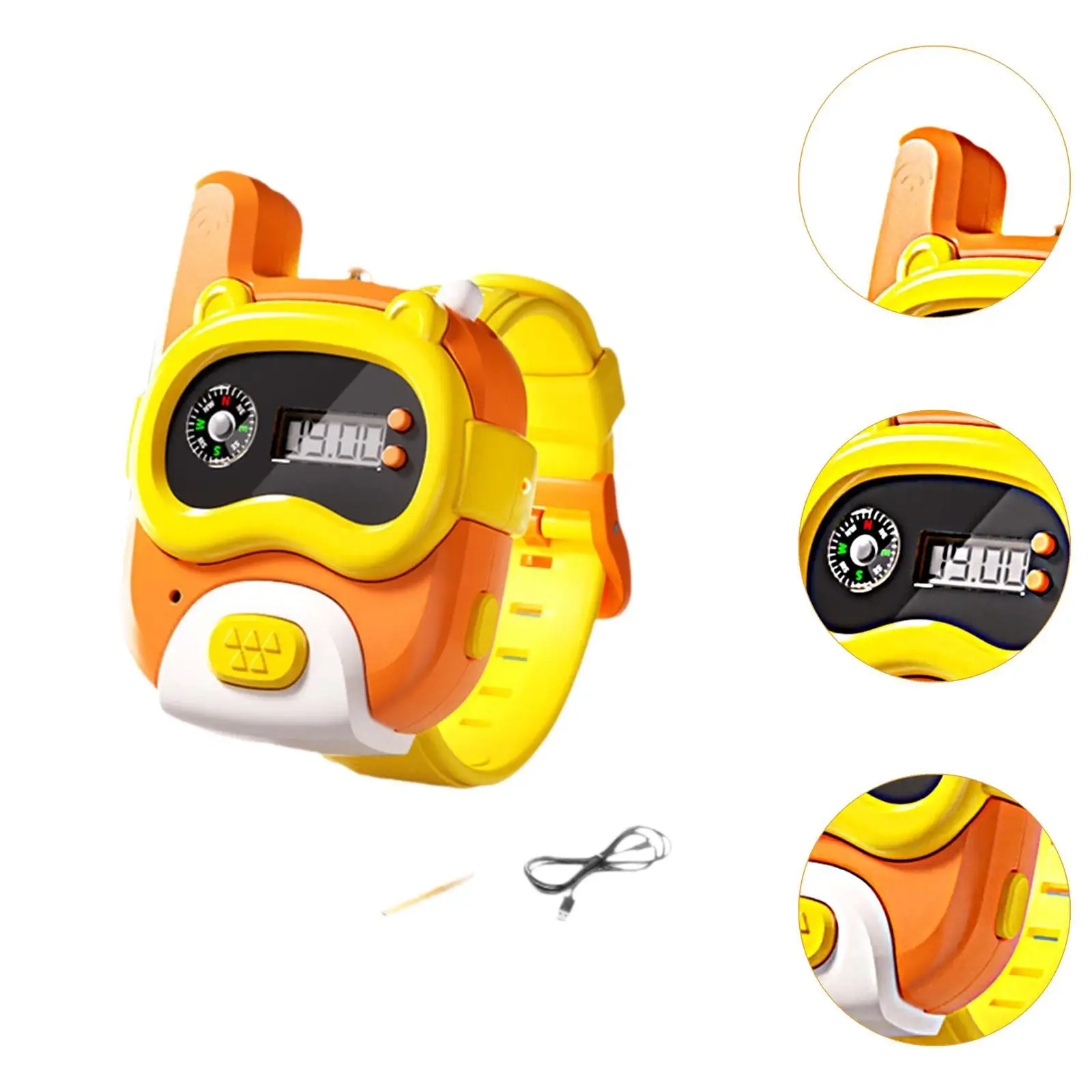 Walkie Talkie Watch Camping Games Toys Birthday Gift Toy Walkie Talkies for Hiking Camping 4-6 Years Old Outside Birthday Gifts