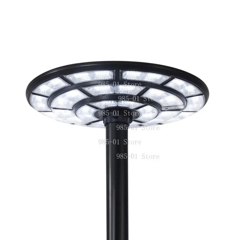 Solar garden light outdoor round induction outdoor solar street light solar villa lighting system
