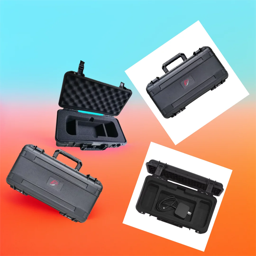 

For ROG Ally Protective Travel Case - Portable Shockproof Storage Bag, Leather Hard Console Carrying Accessory