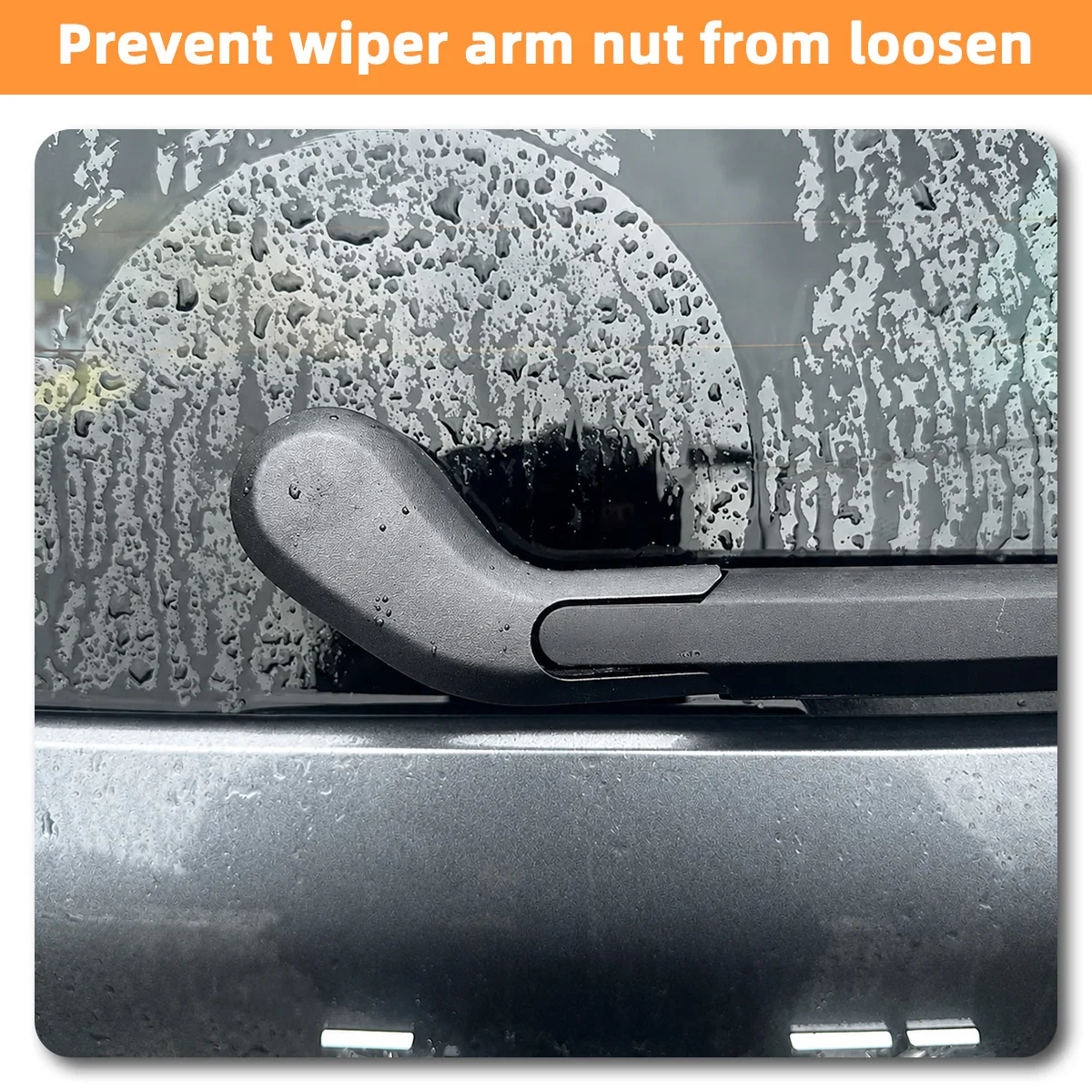 Mutterkappe für den Heckscheibenwischerarm, passend für Volvo XC60 2018-2022, 31693536, langlebige Schutzabdeckung, Ersatz für Außenaccessoire. – Detail 4