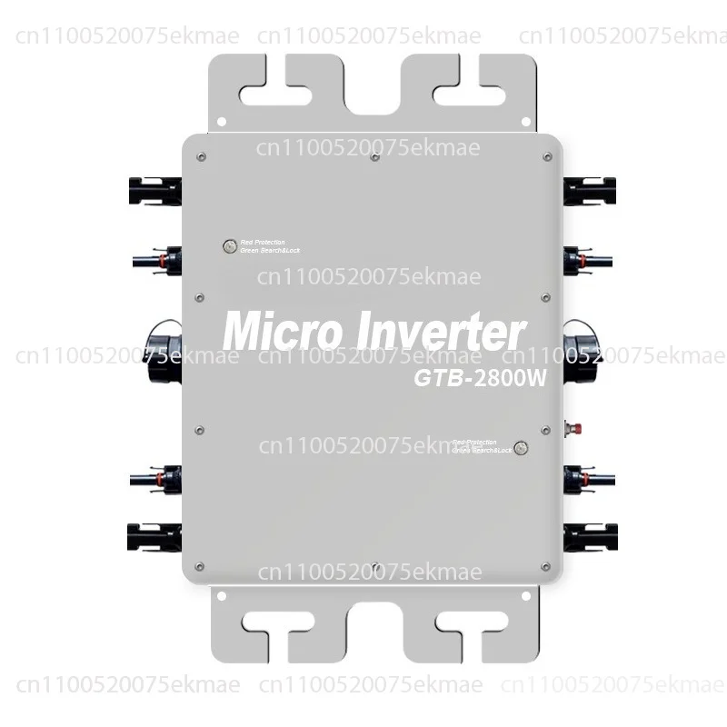 2000‑2800W MPPT Micro Solar Inverter, 110V‑230V On‑Grid Inverter IP66 for Home & Camping Use