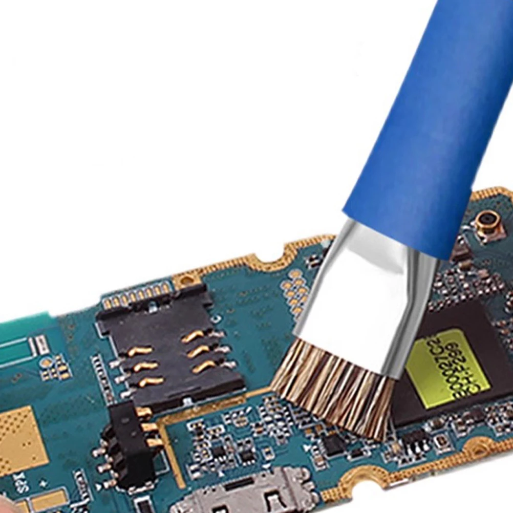 

2 Pieces Motherboard Cleaning Brush Dual Head Anti Static ESD Safe Phone IC Cleaner Removal Electronic Detail Brush