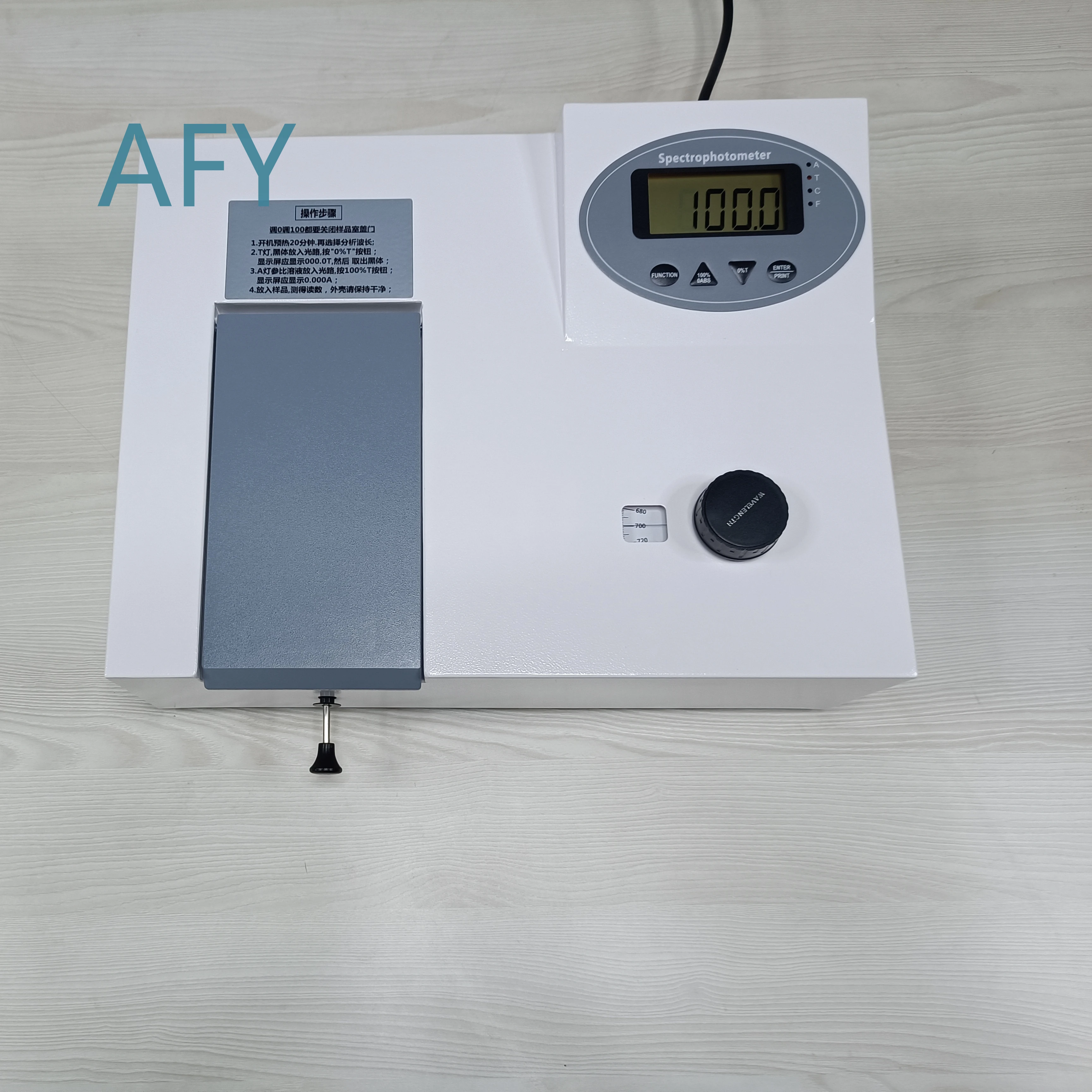 Portable Visible Spectrophotometer for UV VIS Spectrophotometer Single Beam Spectrophotometer Lab Equipment Scientific