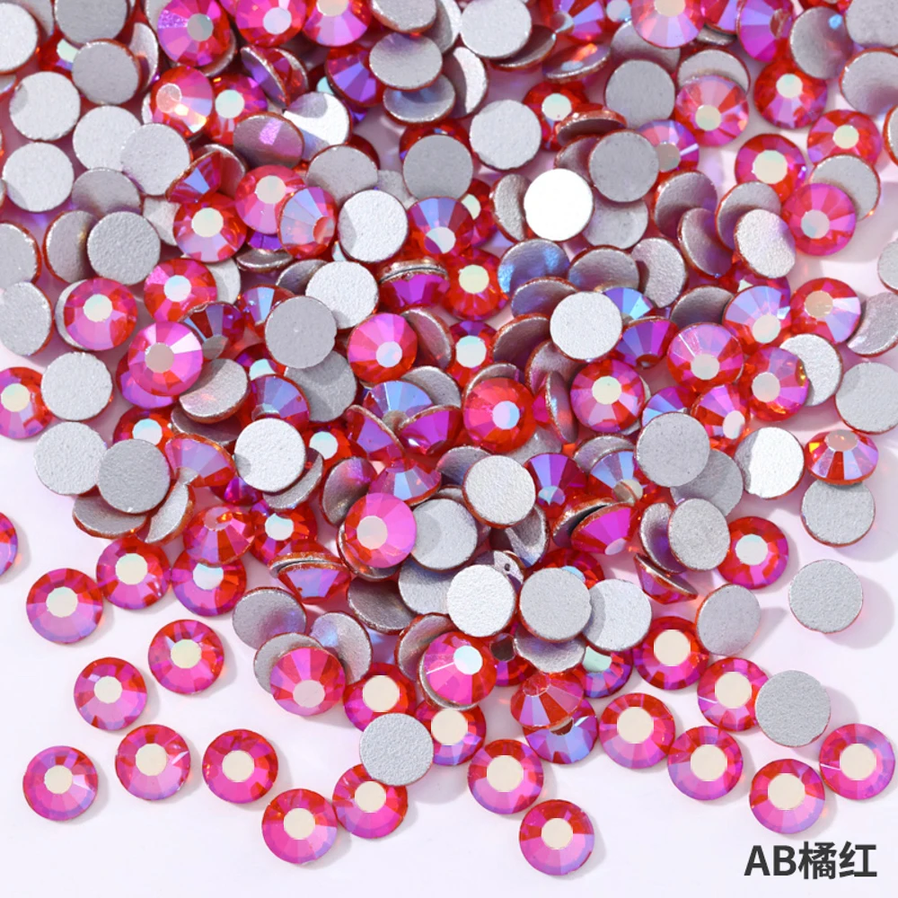 Glitter Crystal Non Hotfix Rhinestones Nails Crystals Diamond стразы diy Nail Accessories 네일파츠 for uñas Nail Charms Nail Art