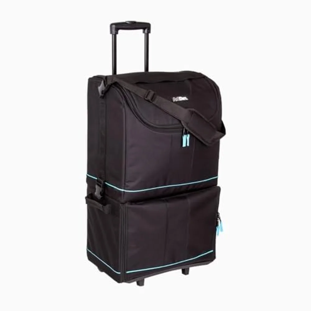 6922SP Tote Express Rolling Portable Art Craft & Sewing Storage Organizer Bag with Wheels Fits Sewing Machine 0