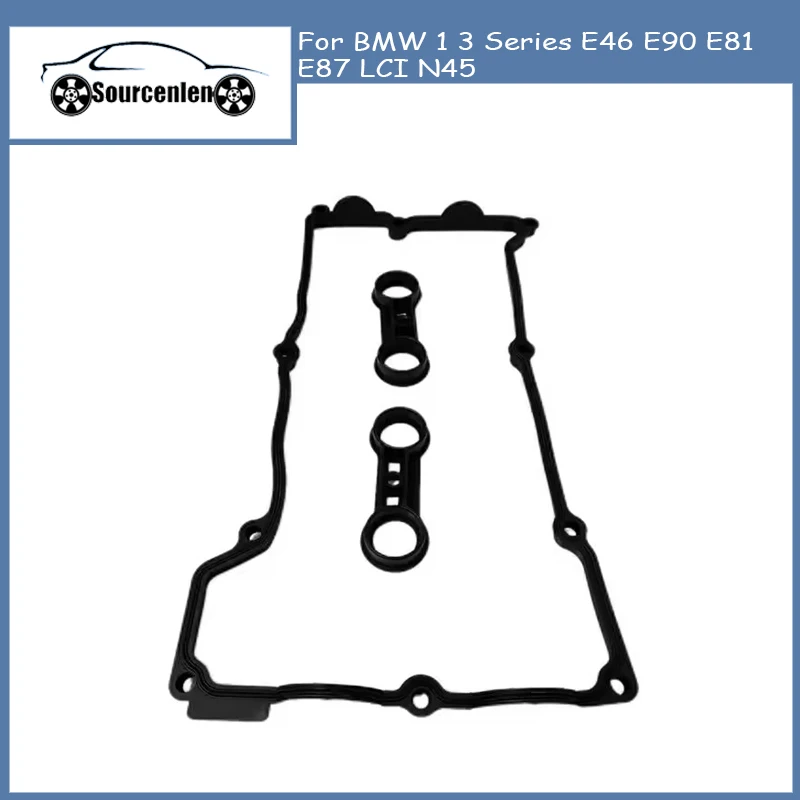 

11120031987 Engine Cylinder Head Valve Cover Gasket Seal For BMW 1 3 Series E46 E90 E81 E87 LCI N45