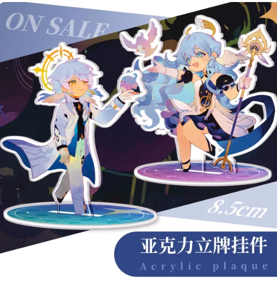 

Japanese Anime Honkai：Star Rail Robin Sunday Acrylic Stand Figure Model Plate Cosplay Collection Desktop Decor Gifts QMYP