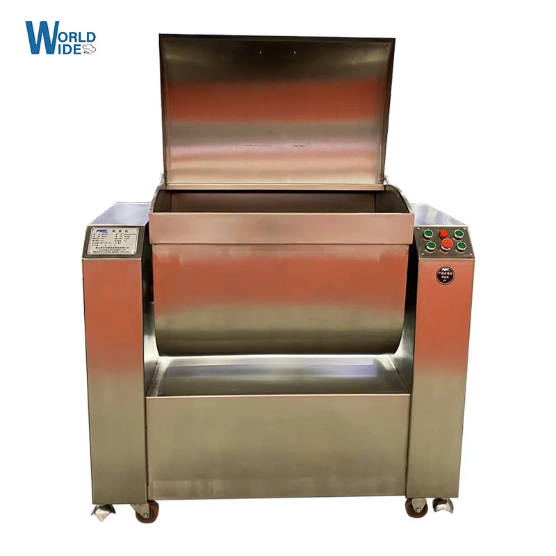 GOOPIKK Commercial Dough Mixer 75KG Kneading Capacity Pizza Bread Dough Mixer Horizontal Mixer Machine For Industrial