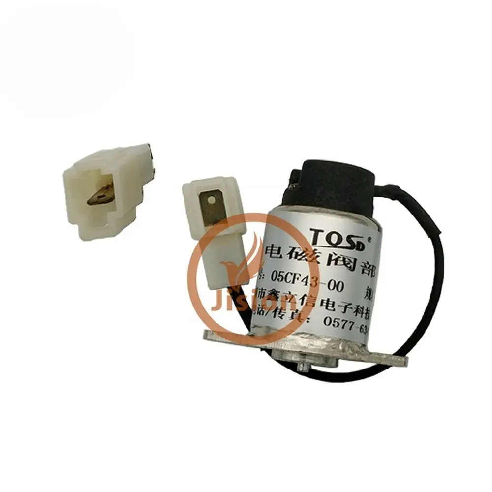 For Excavator Repair Tools 05cf43-00 High Pressure Oil Pump Solenoid Valve Rxmvp