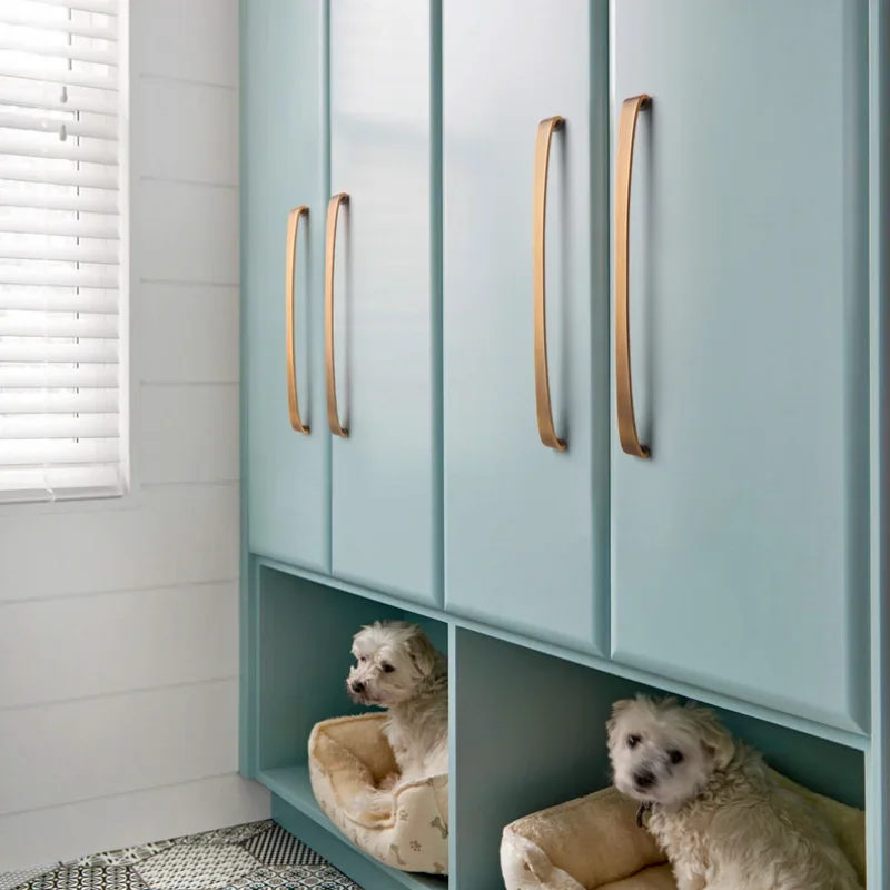 Modern Simple Bronze Drawer American Handle Clothes Cupboard Kitchen Door Shoe Cabinet Door European Hardware Handle