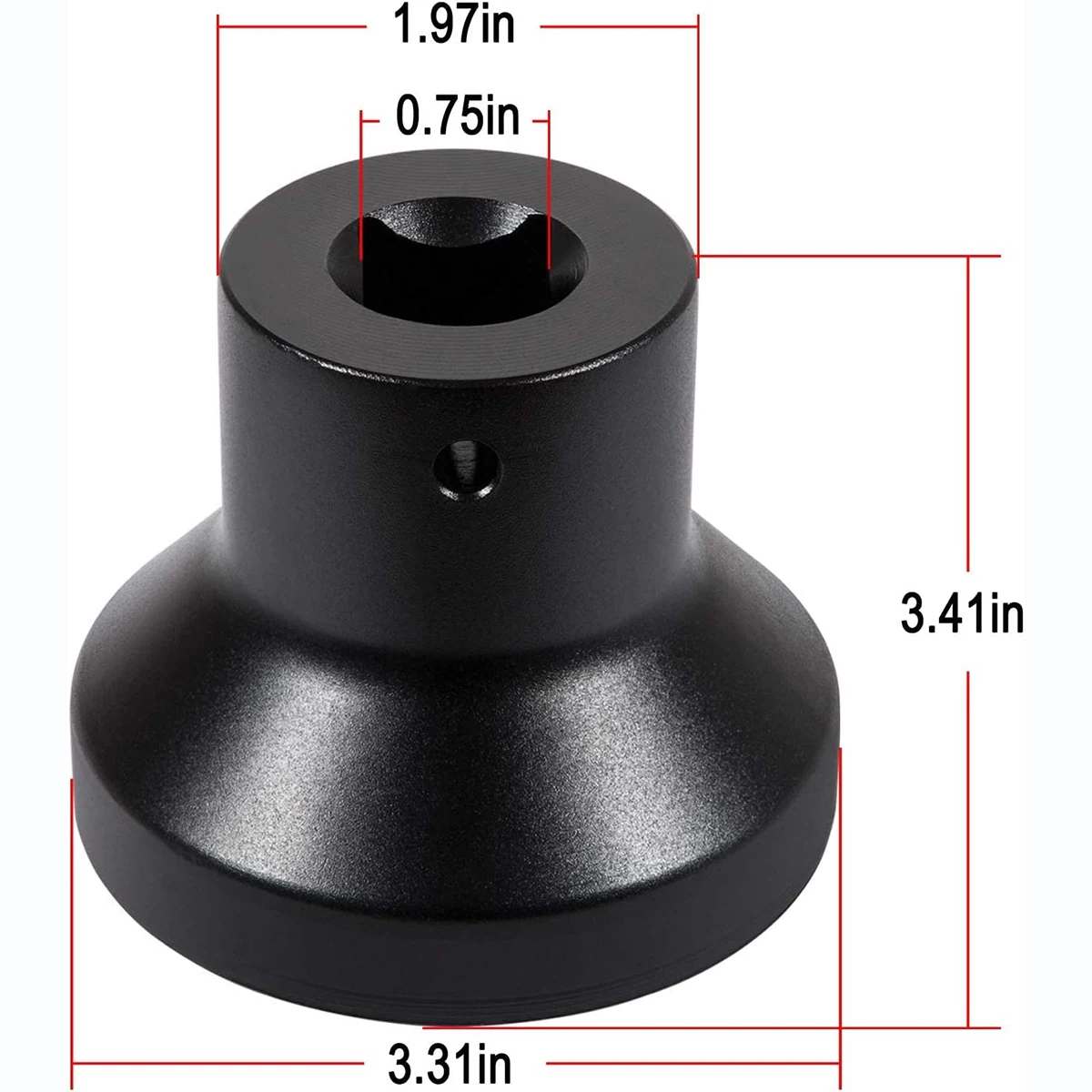 Centre Lock Wheel Nut Socket Tool Remover  for Porsche 991 Cayman  Panamera 3/4\'\' Drive