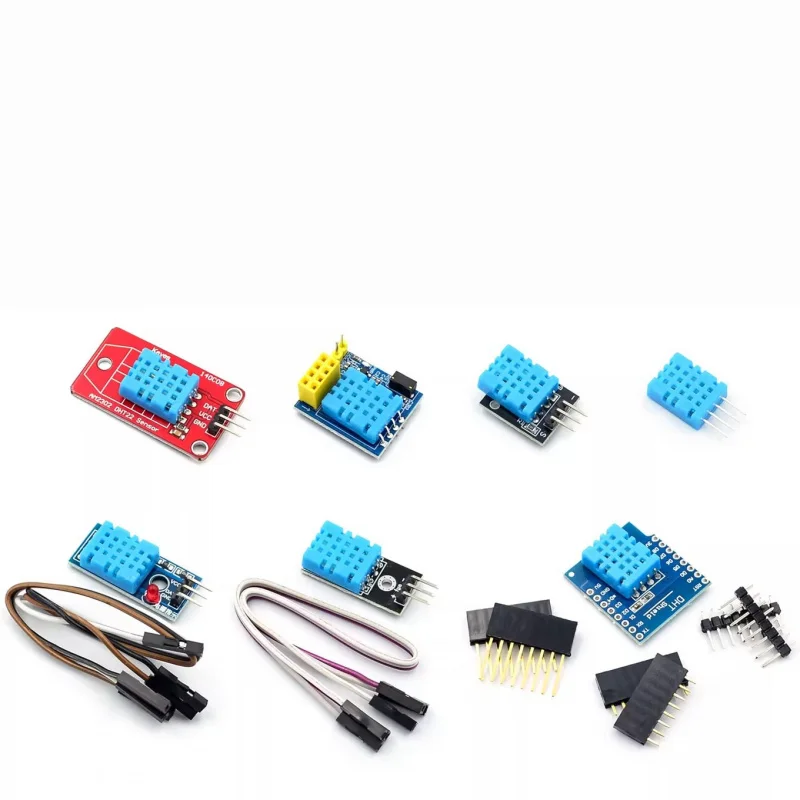 Módulo de temperatura e umidade DHT11 Módulo WiFiNode miniSensor digital de temperatura e umidade Tijolos eletrônicos