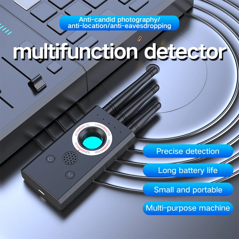 Rilevatore di segnale T16 rilevatore di scansione GPS anti-intercettazione anti-telecamera rilevatore di telecamere di localizzazione