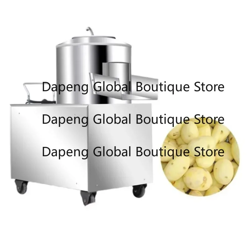 Automatic Stainless Steel Potato Taro Onion Peeling Machine with Core Bearing Component for Ginger and Sweet Potato Cleaning