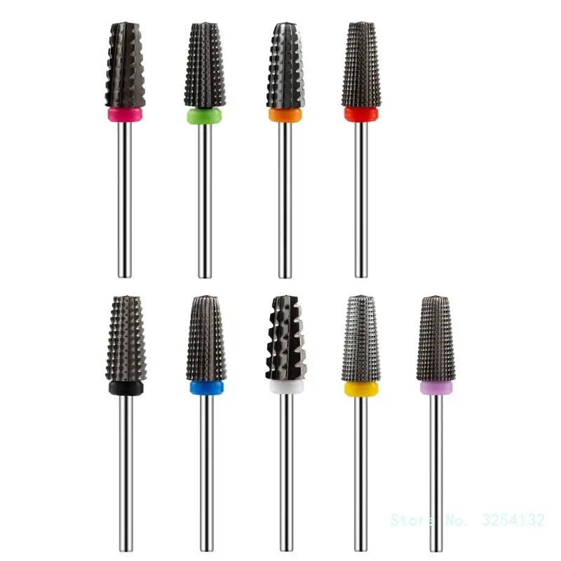 Elétrica Tungstênio Aço Prego Broca, Fresagem Carbide Cutters, Manicure Máquina Equipamento, Nail Art Ferramenta Acessórios