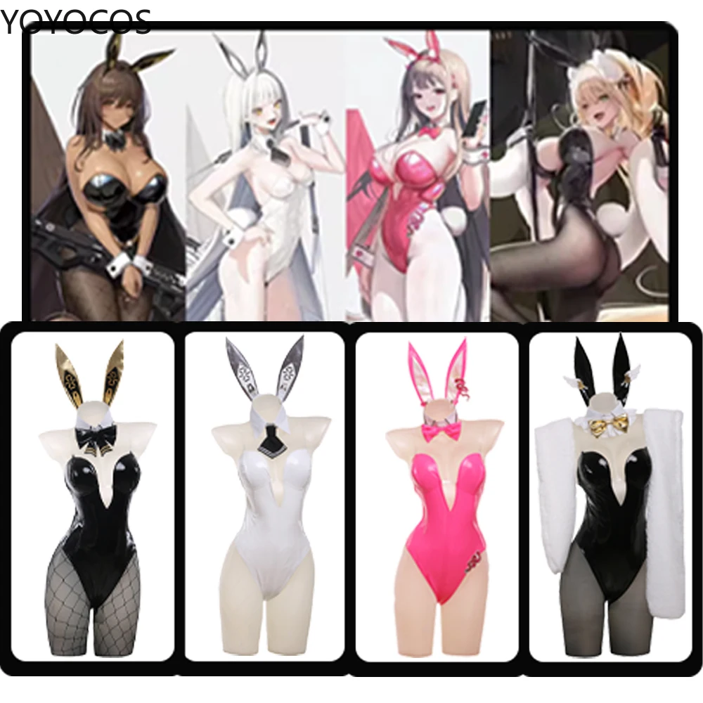 

YOYOCOS NIKKE Goddess of Victory Branna Norval Ruffy Luxury Rabbit Viper Bunny Costume Bunny Gir Cosplay