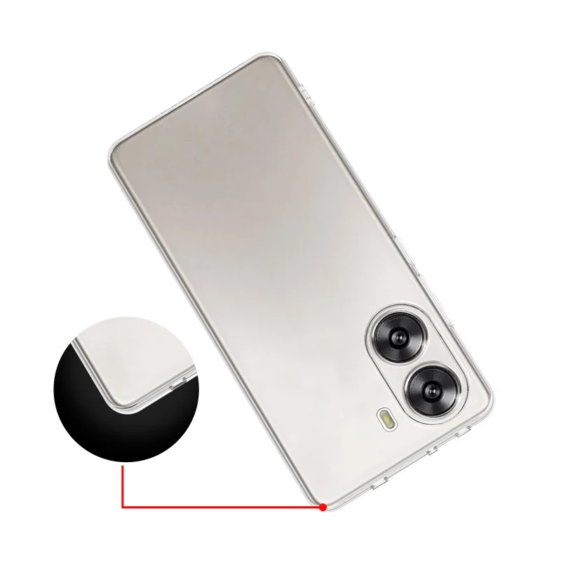 For Poco X7 Pro Case Ultra Thin Transparent TPU Soft Back Cover for Xiaomi Poco X7Pro PocoX7 Clear Case PocoX7Pro Fundas