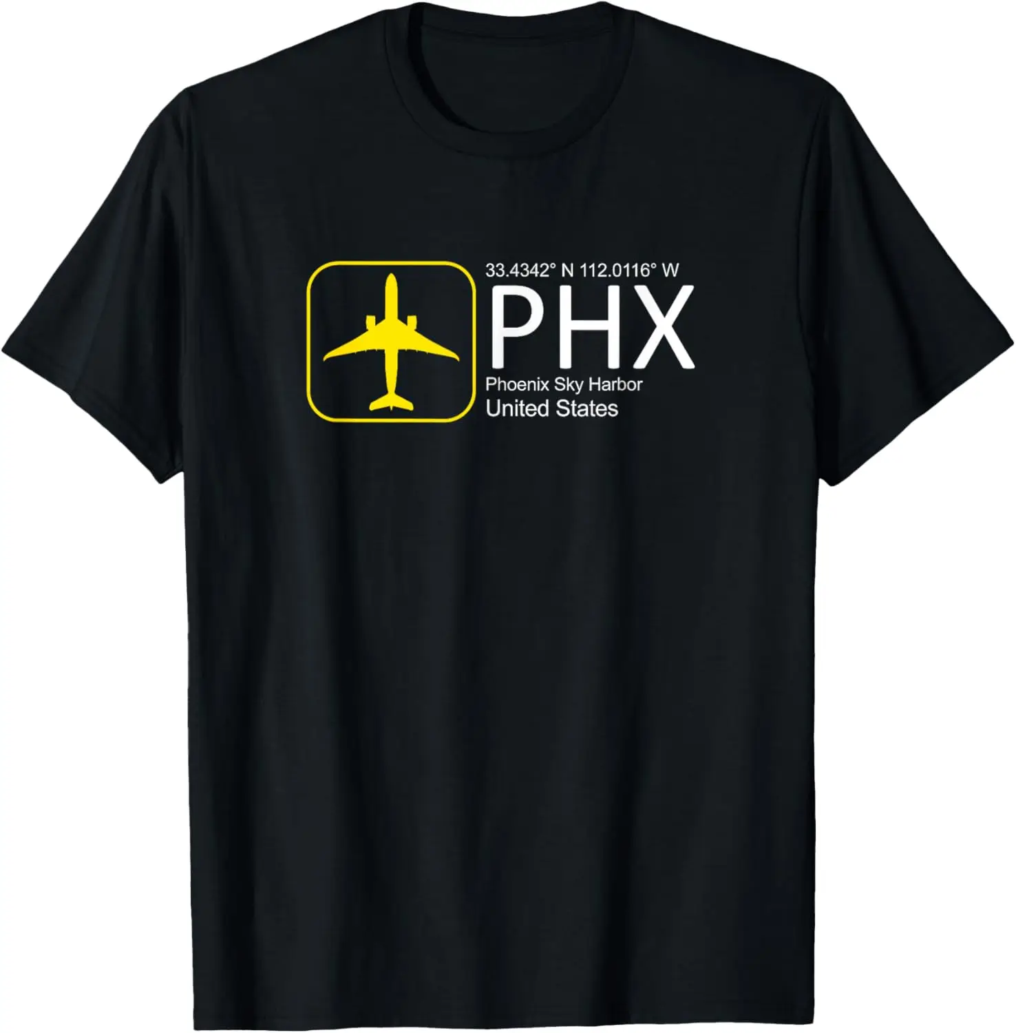 

PHX Sky High Phoenix Airport Merch for Aviation Enthusiasts T-Shirt