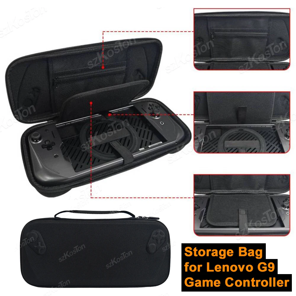 

Жесткая сумка для хранения из ЭВА для игрового контроллера Lenovo G9, портативная сумка, устойчивый к царапинам пылезащитный чехол для переноски