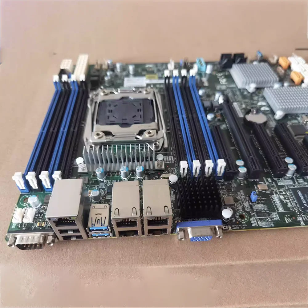 Single-socket Server Motherboard Intel C612 LGA 2011 DDR4 Support E5-1600 v4/v3 E5-2600 X10SRH-CLN4F