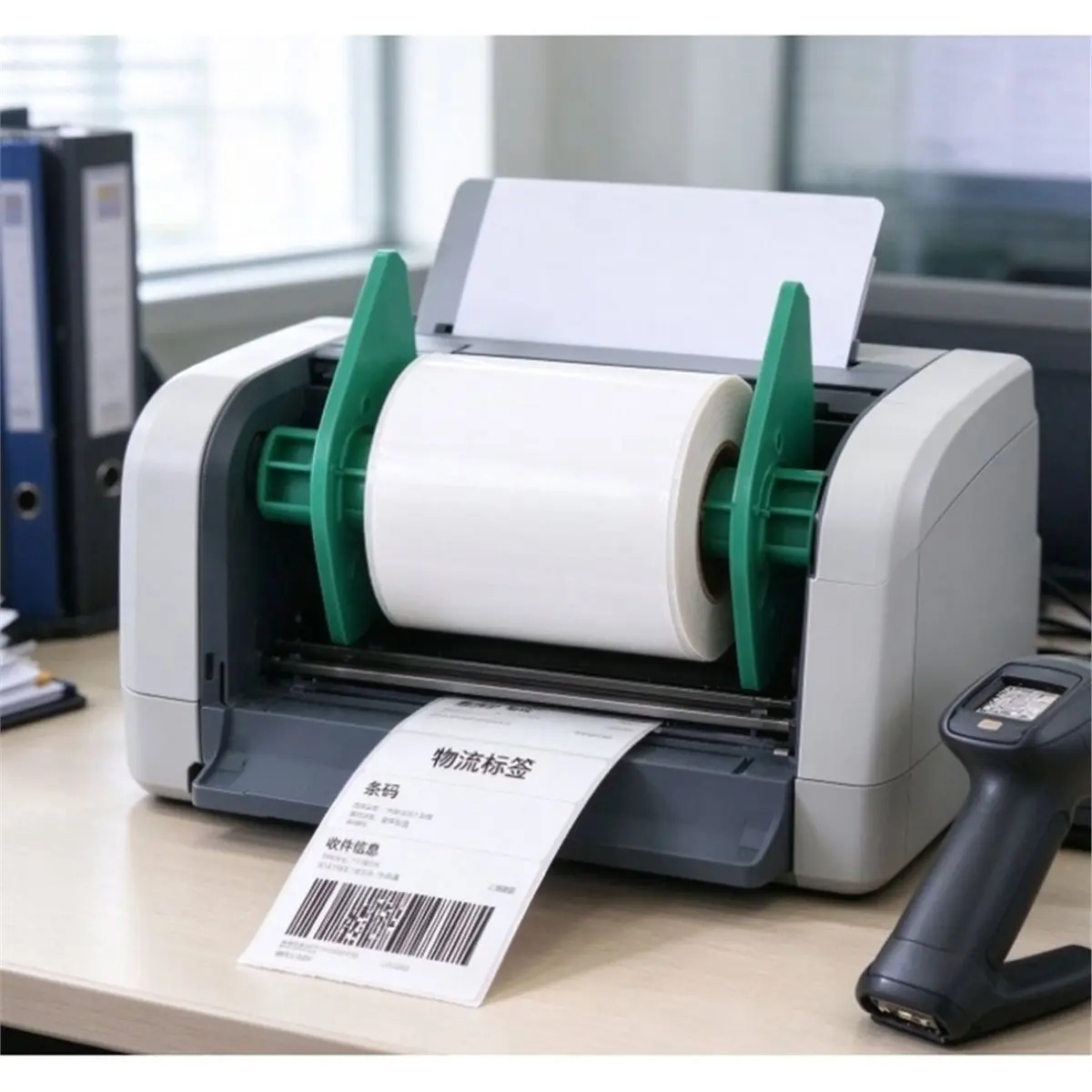 Paper Roll Spindle for -244/243E/342E/247/345 Plus Barcode Label Printers,Barcode Label Printer Accessory