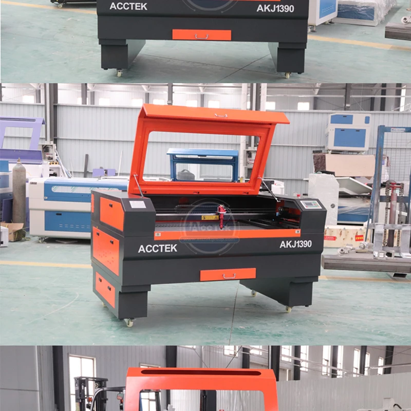 80w 100w 130w 150w Co2 Plastic Fabric Leather Wood PVC Board Laser Cutting Engraving Machine