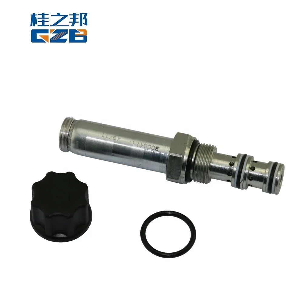 

GZB Excavator part Main Relief Valve Overflow Safety Valve WKM08130C-01-C-N-O-24DG for RTS