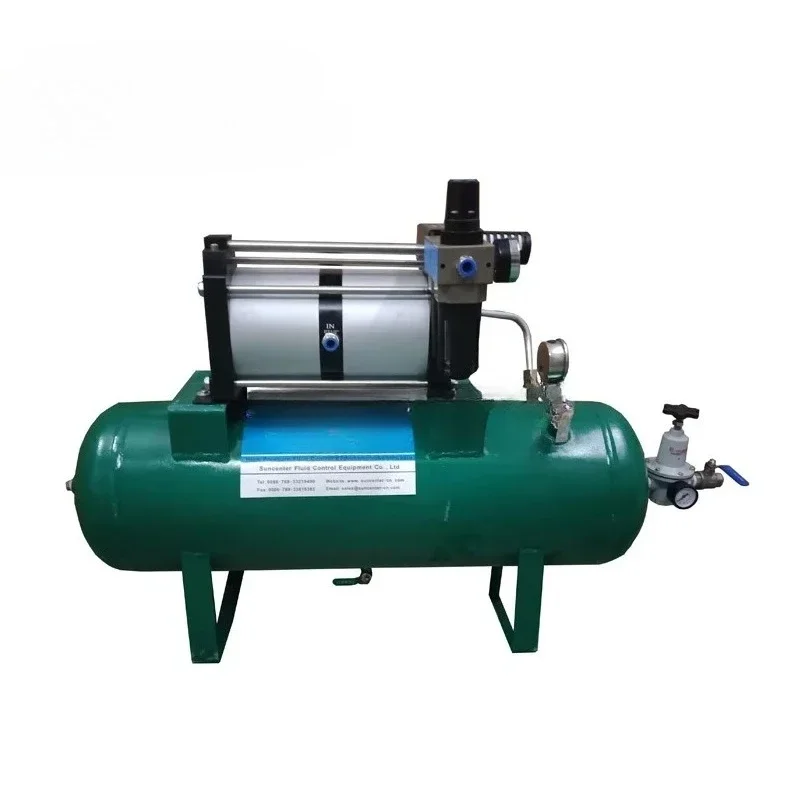 Hot Selling Air Driven Pressure Air Booster Pump With 40L Air Tanks