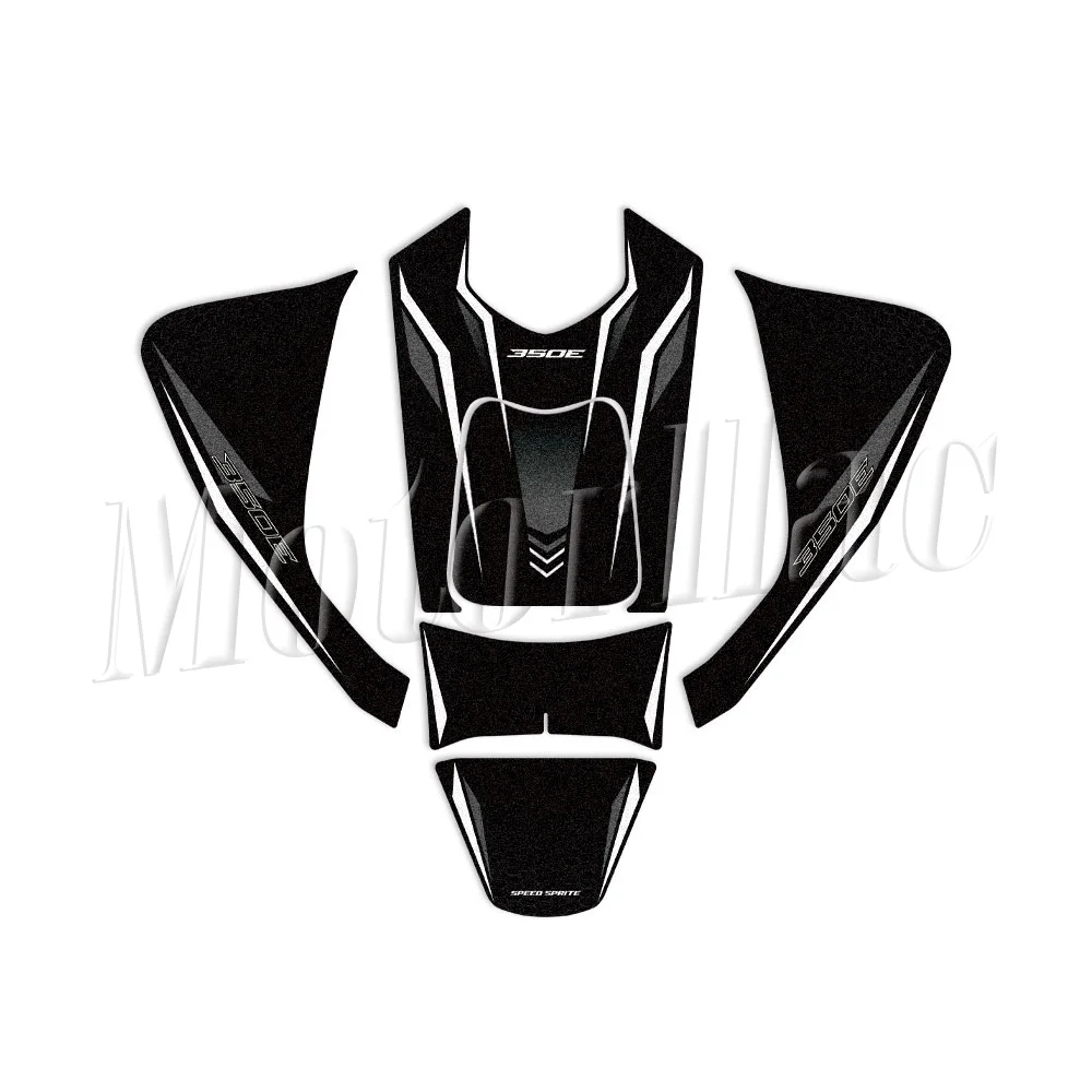 Motorrad-Tankpad-Aufkleber Roller-Schutzfolien Zubehör für Zontes 350 E 350E – Detail 2