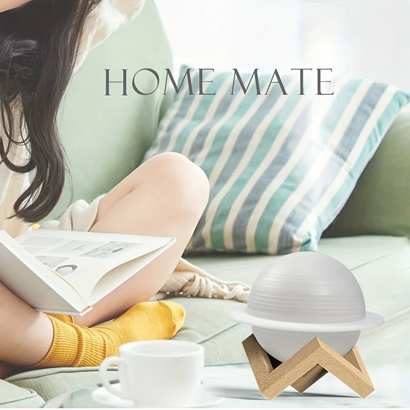 Лампа Saturn, прохладный туман, увлажнитель воздуха, лунная лампа, ультразвуковой диффузор эфирного масла, USB мини-увлажнители, супер тихий, Ecofreindly E