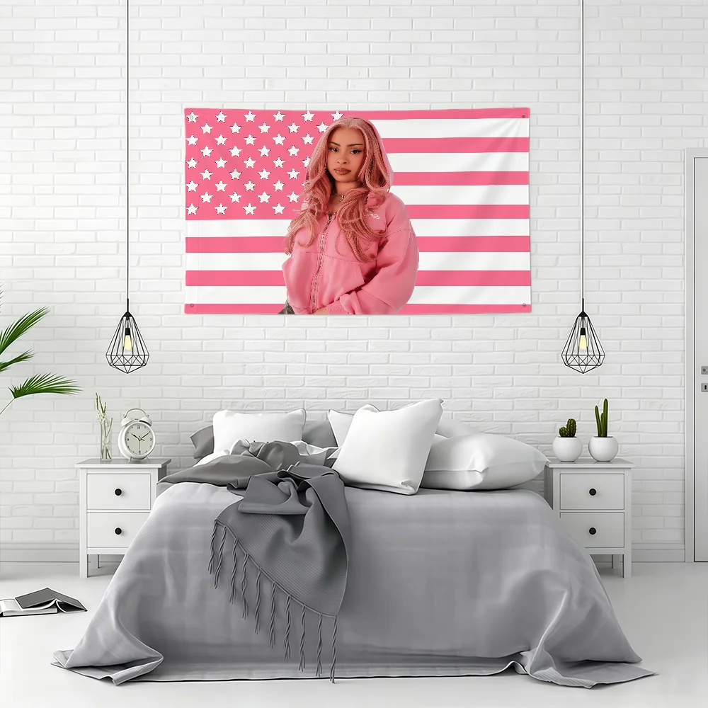 Singer I-Ice S-Spice flag Party Club Outdoor Interior Wall Decoration Banner Fans Gift Print Decor flag